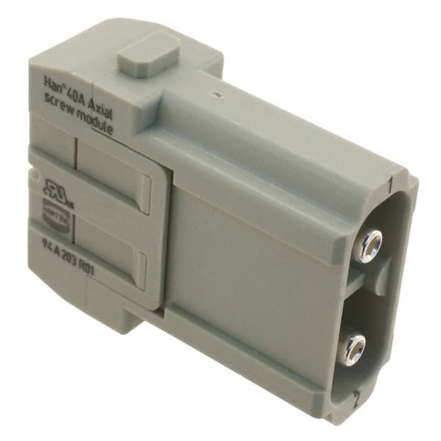 09140022601 MODULE MALE 2POS SCREW