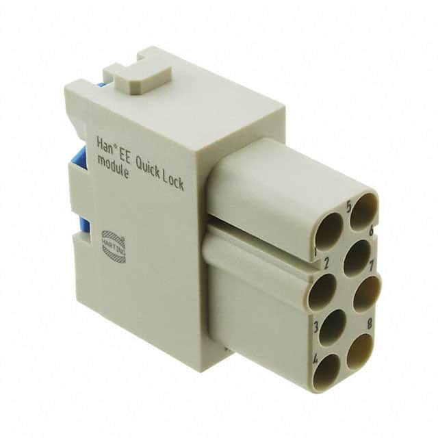09140082733 MODULE FEMALE 8POS PUSH IN LOCK