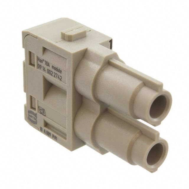 09140022742 MODULE FEMALE 2POS SCREW