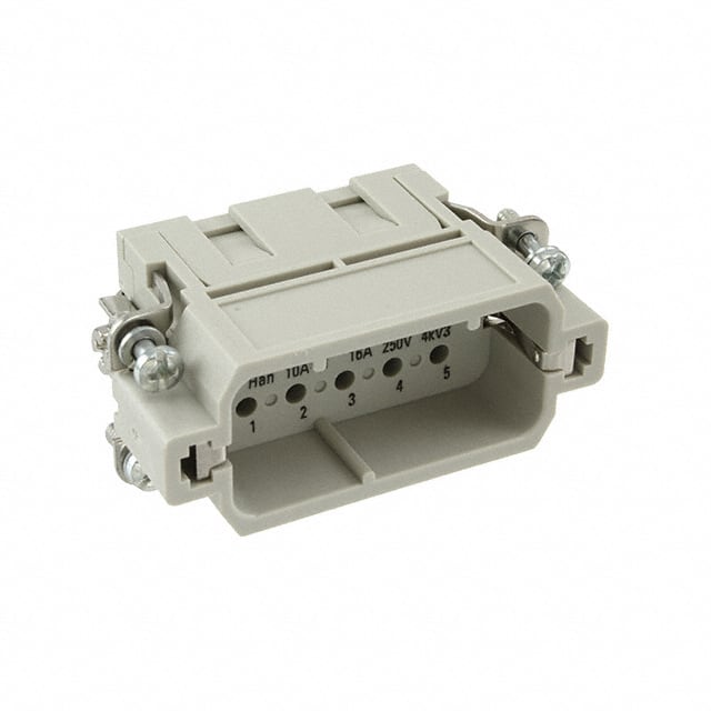 09200103001 INSERT MALE 10POS+1GND CRIMP