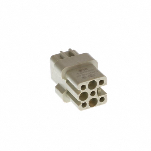 T2020082201-000 INSERT FEMALE 7POS+1GND CRIMP