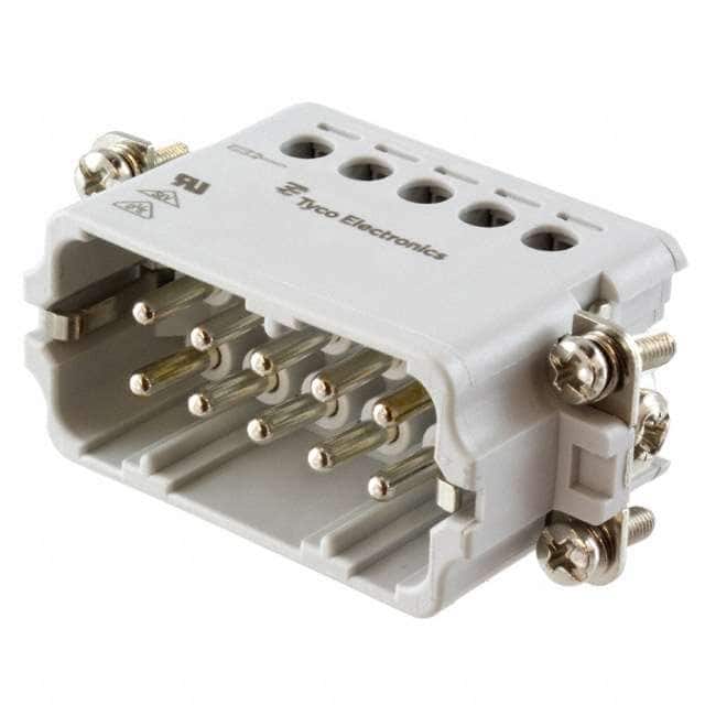 1-1103414-1 INSERT MALE 10POS+1GND SCREW