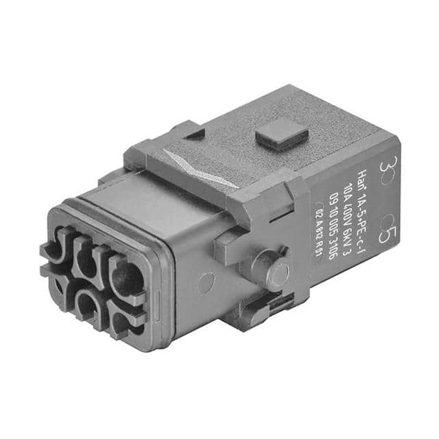 09100053106 1A 5+PE FEM CRIMP INSERT LLEVER