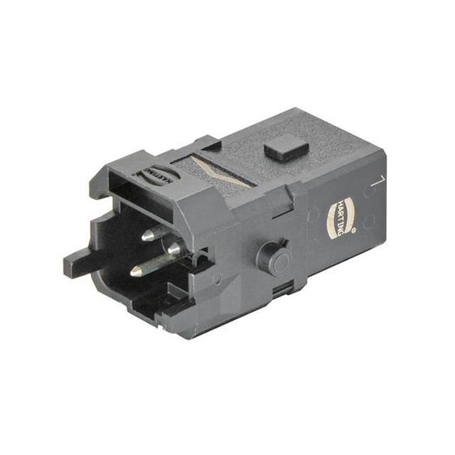 09100022601 1A 2+PE MALE SCREW INSERT SLATCH