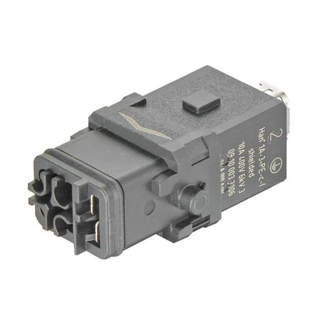 09100033106 1A 3+PE FEM SHIELD CRIMP LLEVER