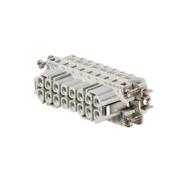 1650770000 INSERT MALE 16POS+1GND SCREW