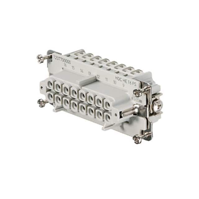 1207700000 INSERT FEMALE 16POS+1GND SCREW
