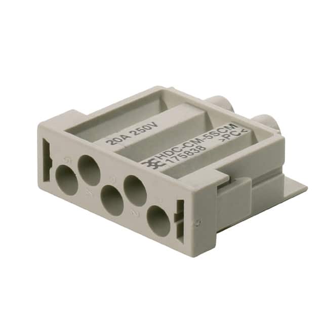 1758380000 MODULE MALE 5POS CRIMP