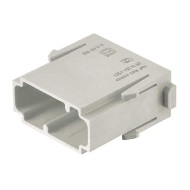 09140044501 MODULE MALE 4POS CRIMP/SOLDER