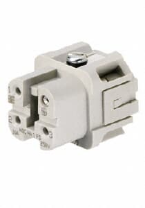 1498200000 INSERT FEMALE 3POS+1GND SCREW