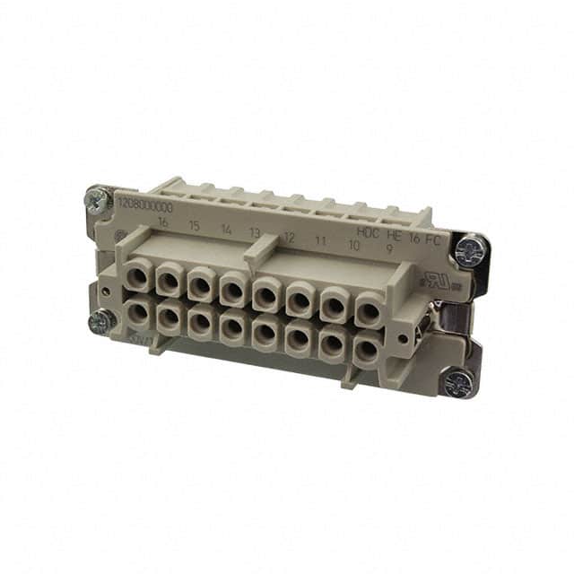 1208000000 INSERT FEMALE 16POS+1GND CRIMP