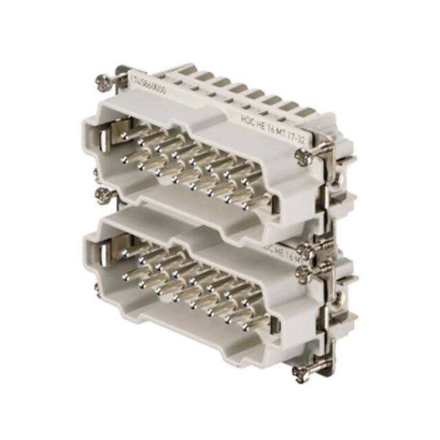1745860000 INSERT MALE 16POS+1GND CLAMP