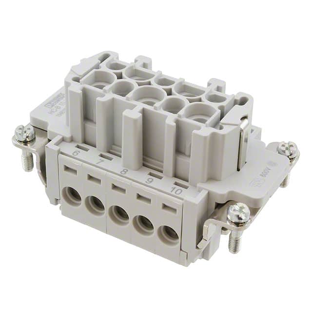 1648186 INSERT FEMALE 10POS SCREW