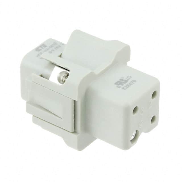 HA-003-F INSERT FEMALE 3+1GND SCREW