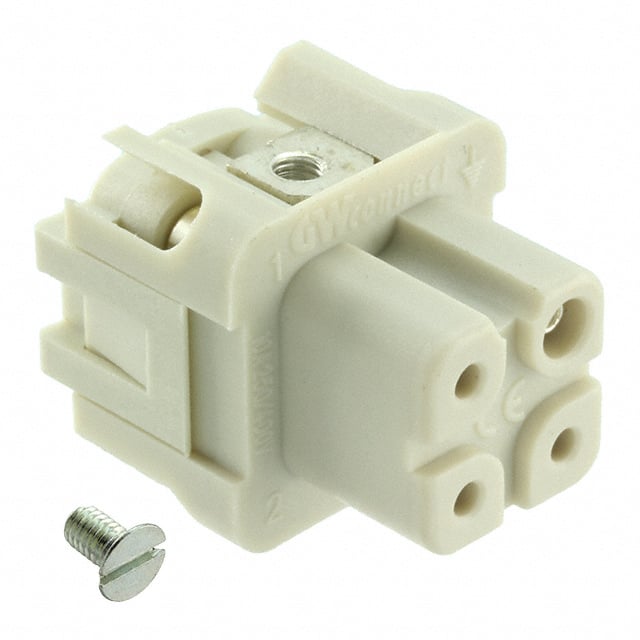 0936010121 3P FEMALE INSERT 10A 250V, UL600