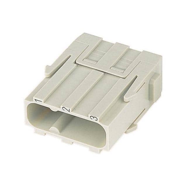 09140033003 HAN 40AMP C 3PIN MODULE MALE CRI