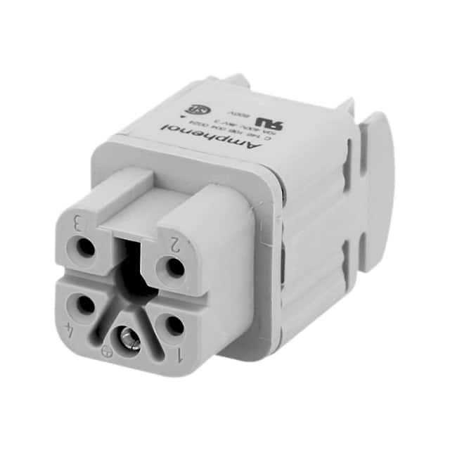 C14610B0040024 INSERT FEMALE 4POS+1GND SCREW