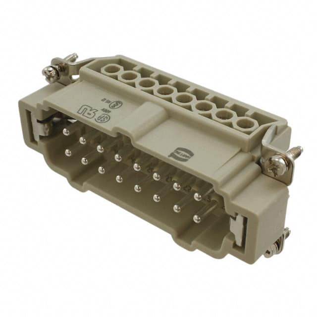 09330162611 INSERT MALE 16POS+1GND SCREW