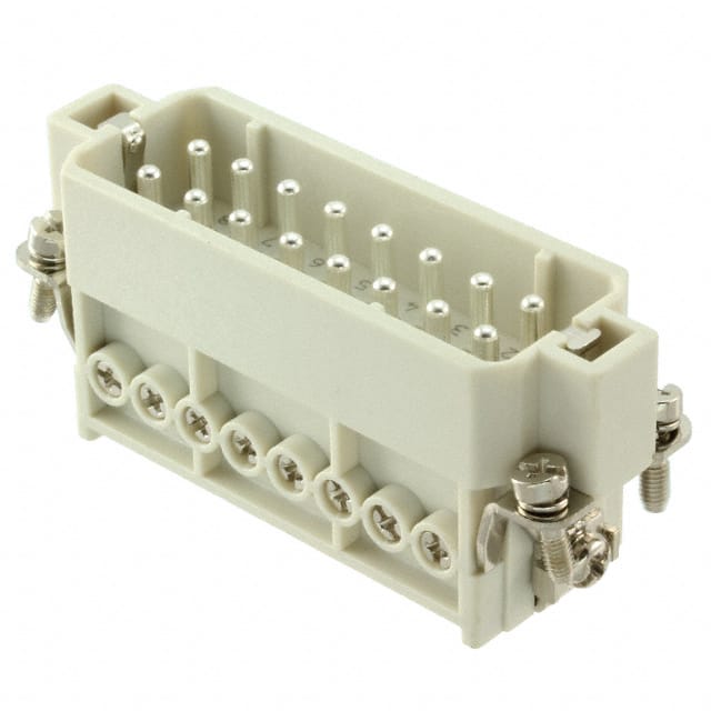 0936010147 16P + PE MALE INSERT 16A 250V/UL