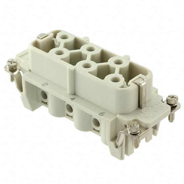 0936010211 6P + PE FEMALE INSERT 35A 830V/U