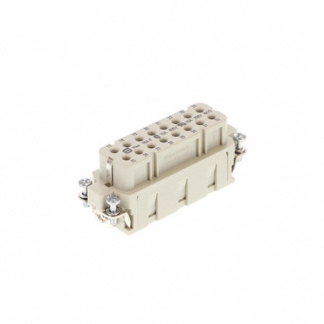 09200163111 INSERT FEMALE 16POS+1GND CRIMP