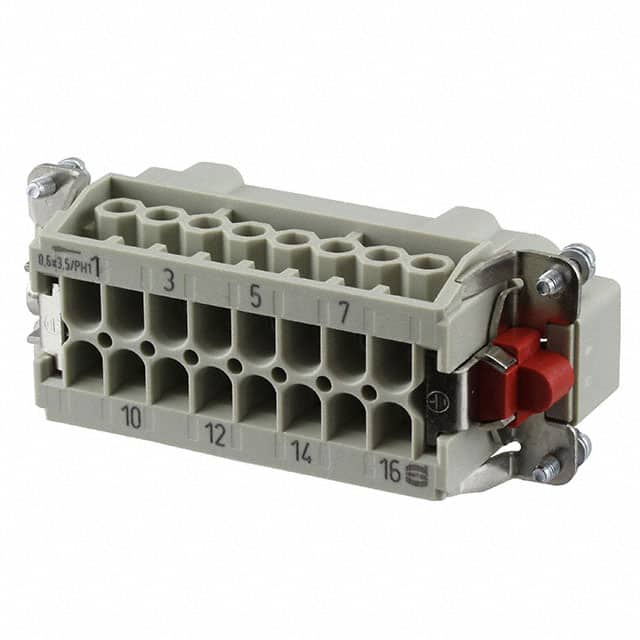 09340062601 INSERT MALE 6+2POS+1GND SCREW
