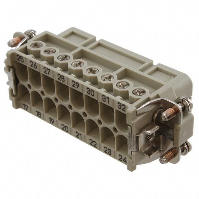 09200162813 INSERT FEMALE 16POS+1GND SCREW