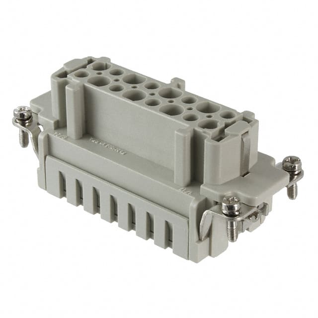 09330162726 INSERT FEMALE 16POS+1GND PUSH IN