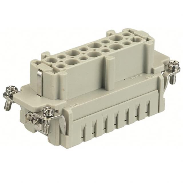 09330162716 INSERT FEMALE 16POS+1GND PUSH IN