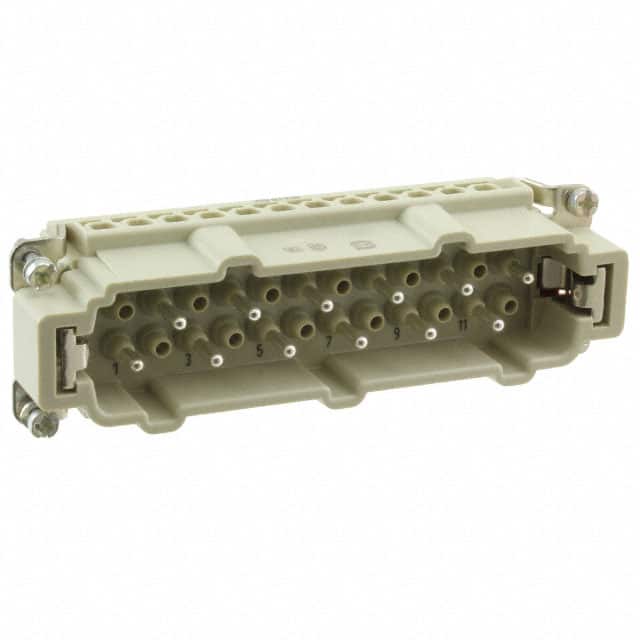 09340102601 INSERT MALE 10+2POS+1GND SCREW