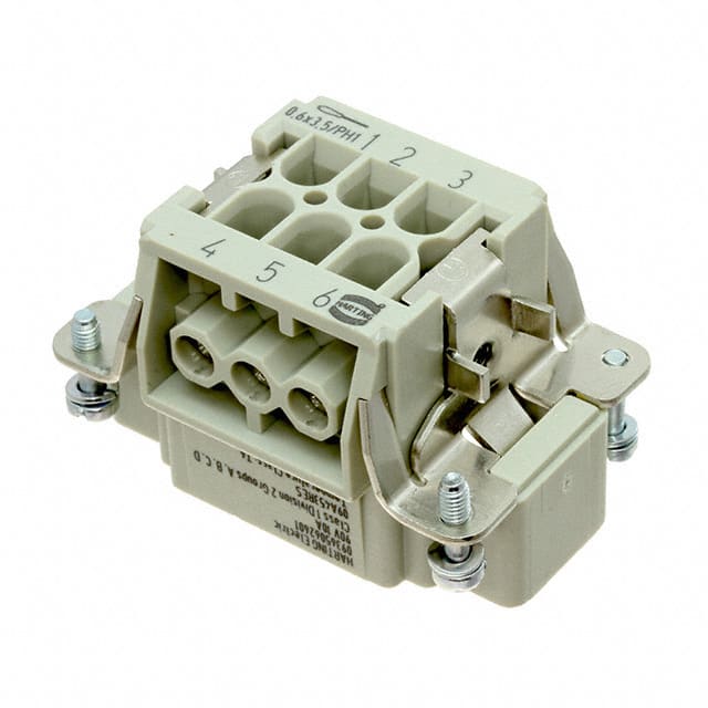 09365062601 HAN 6E EX MALE SCREW TERMINAL IN