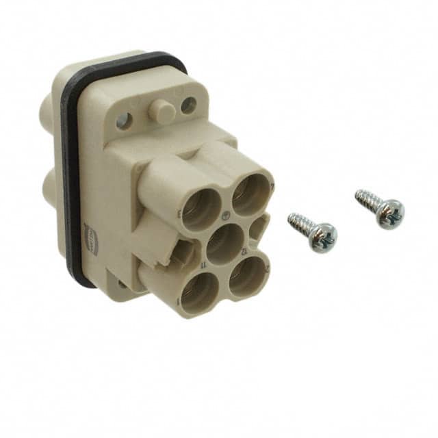 09120062666 INSERT MALE 4+2POS+1GND SCREW