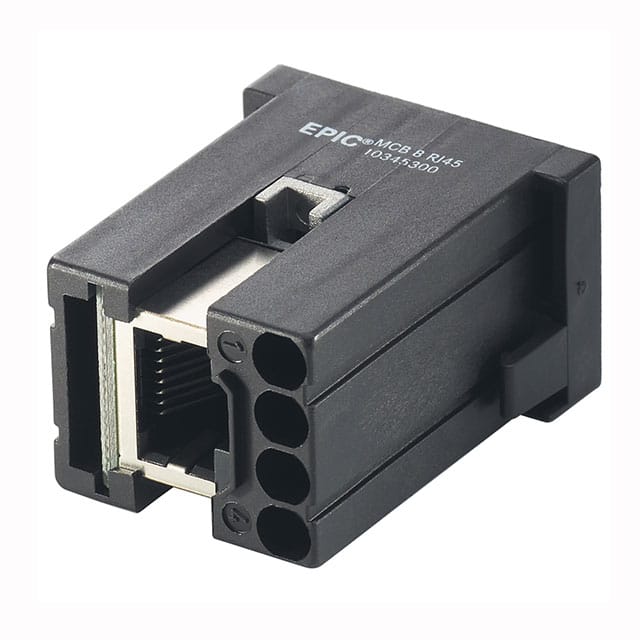10345300 CONN INSERT MC RJ45 FEMALE