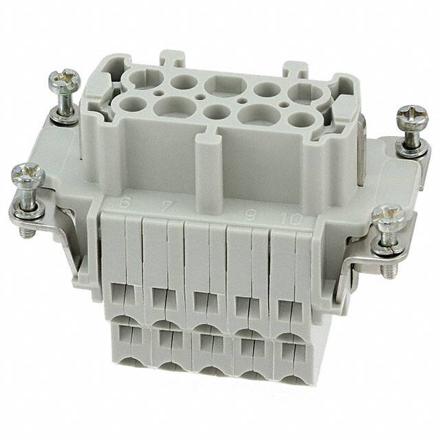 09330102772 INSERT FEMALE 10POS+1GND PUSH IN
