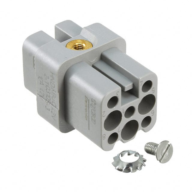 2-1103105-3 INSERT FEMALE 8POS+1GND CRIMP