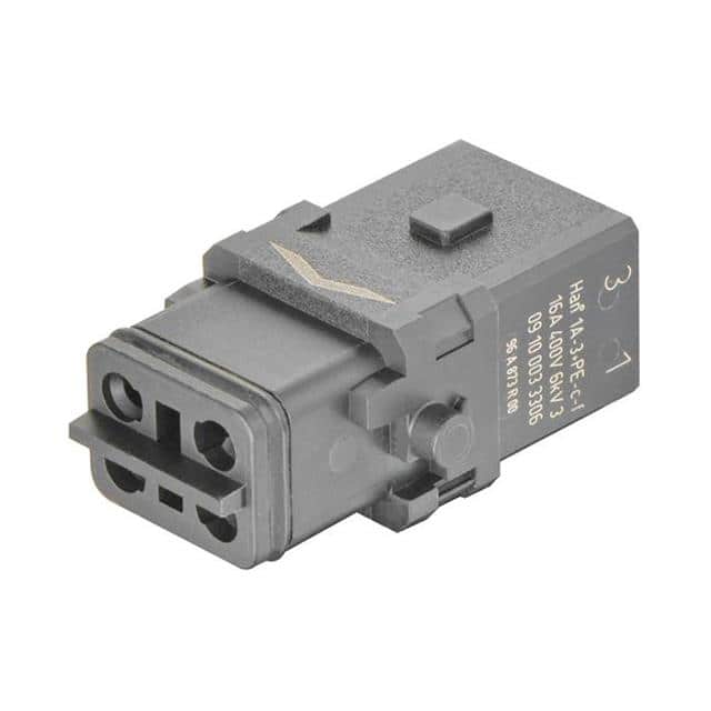 09100033306 1A 3+PE FEM CRIMP INSERT LLEVER