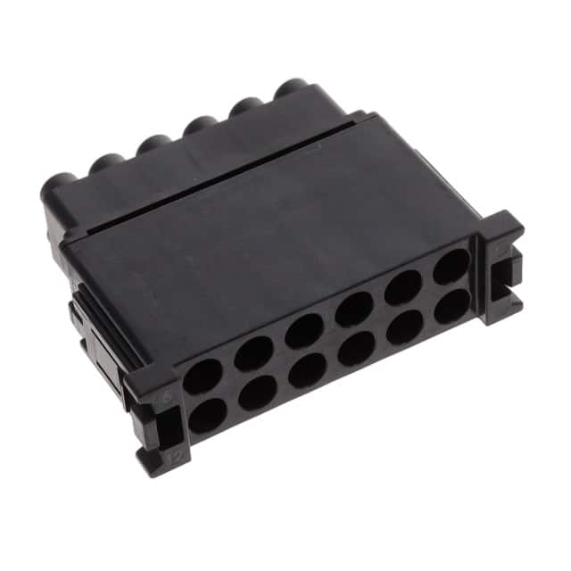 KN01L12SG CONN SOCKET INSULATOR BLOCK 12 P