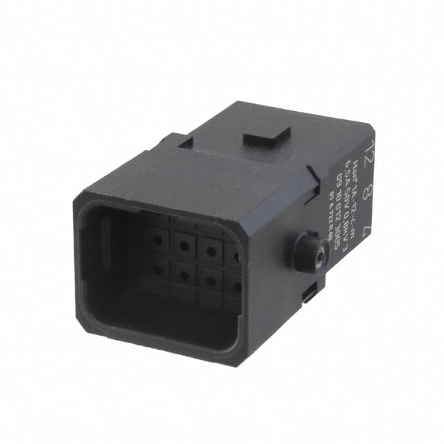 09100123005 1A 12PIN MALE CRIMP INSERT FOR L