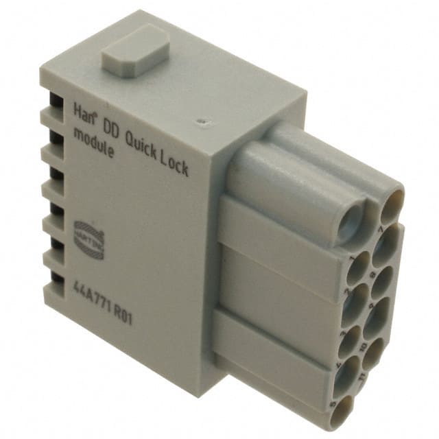 09140122732 MODULE FEMALE 12POS PUSH IN LOCK