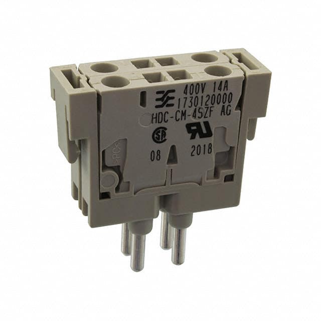 1730120000 MODULE MALE 4POS TENSION CLAMP