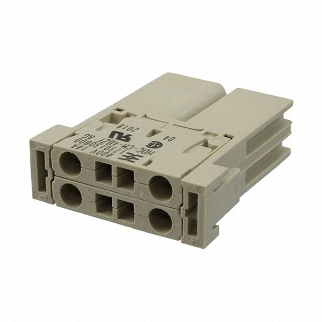 1730130000 MODULE FEMALE 4POS TENSION CLAMP