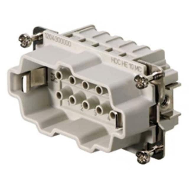 1204300000 INSERT MALE 10POS+1GND CRIMP