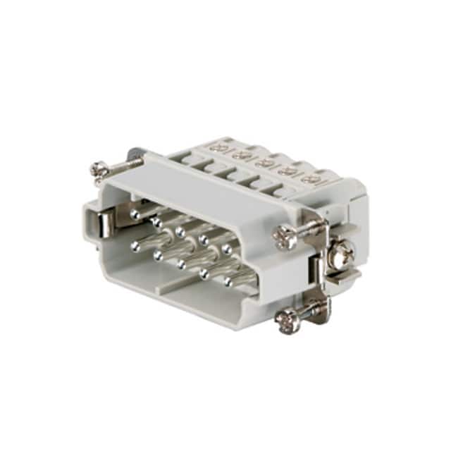 1650610000 INSERT MALE 10POS+1GND SCREW