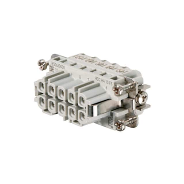 1650620000 INSERT FEMALE 10POS+1GND SCREW