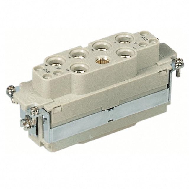 09380122751 INSERT FEMALE 6+6POS+1GND SCREW
