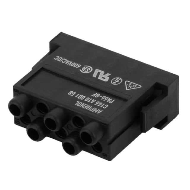 C146A10001E8 MODULE MALE 10POS CRIMP