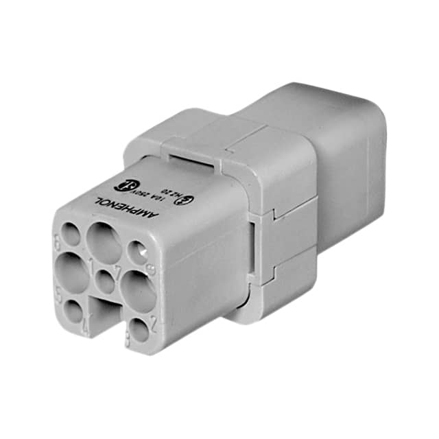 C14610B0070002 INSERT FEMALE 7POS+1GND CRIMP
