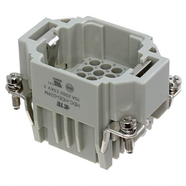 T2030242101-000 INSERT MALE 24POS+1GND HDD-024-M