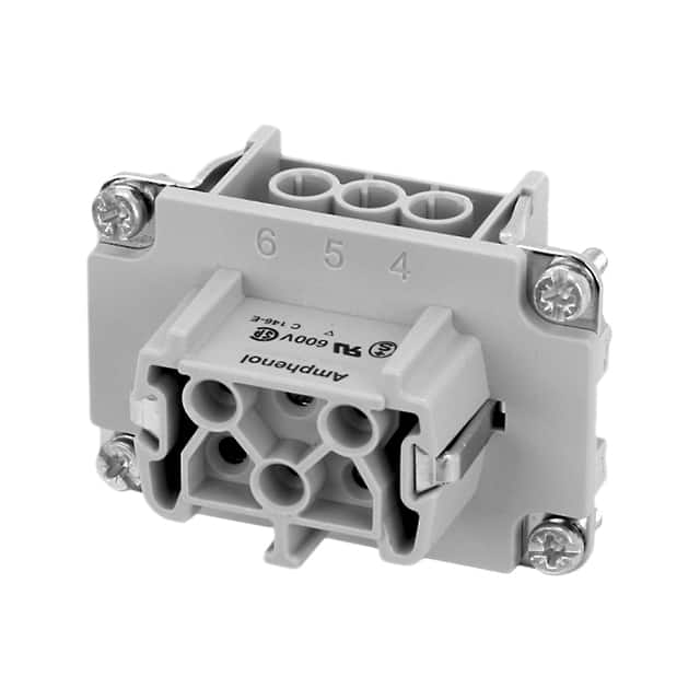 C14610B0061021 INSERT FEMALE 6POS+1GND SCREW
