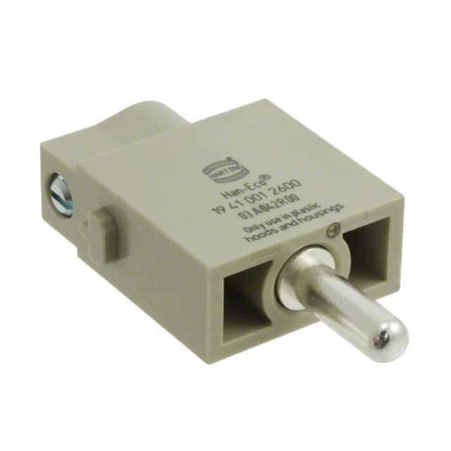 19410012600 MODULE MALE 1POS SCREW